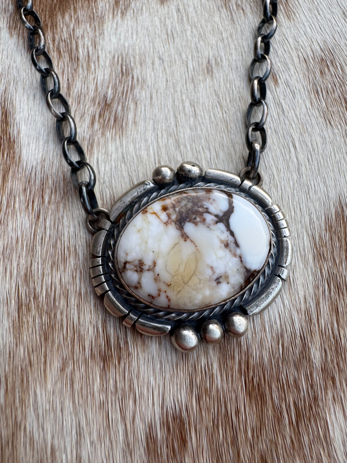 Wild Horse Stone Necklace