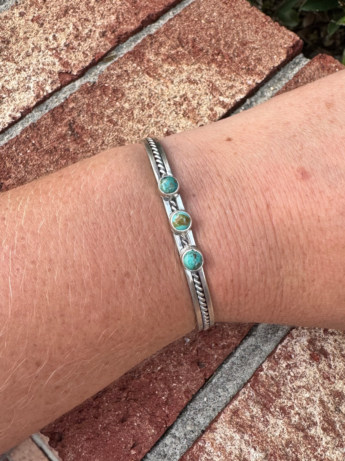 Turquoise Point Cuff