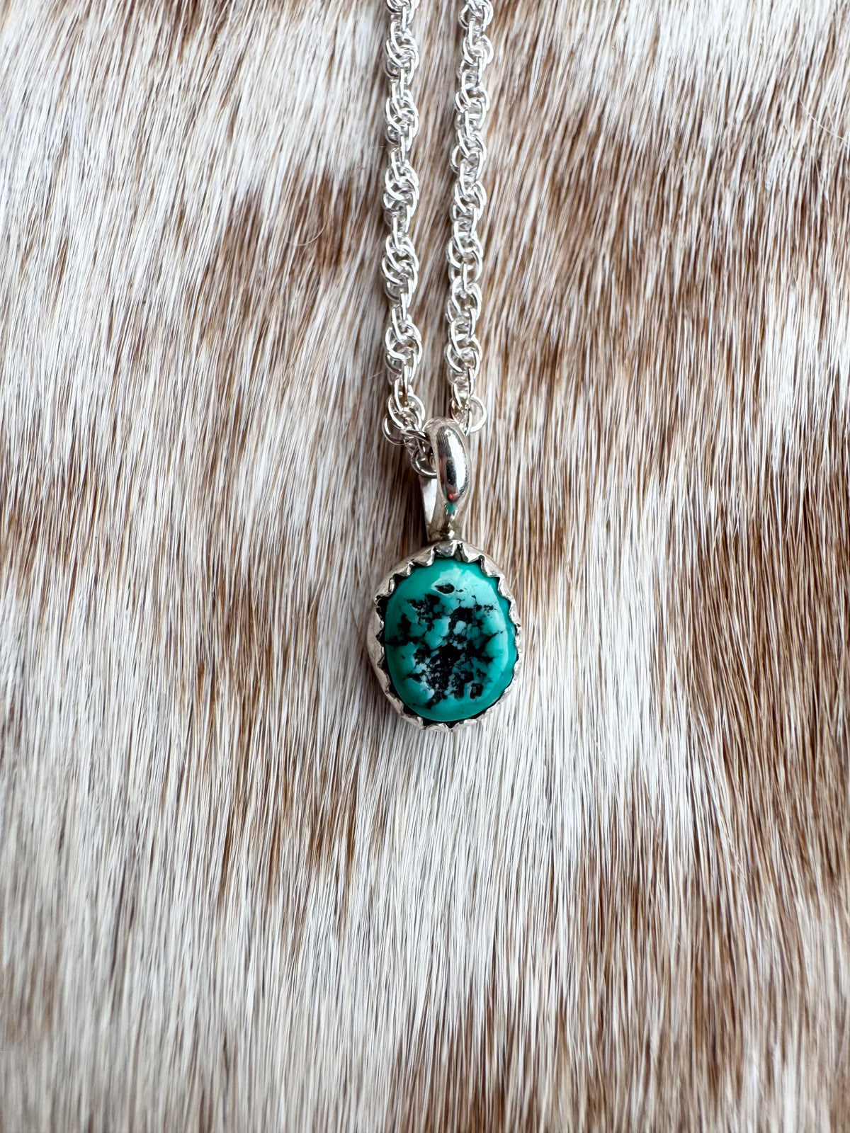 Turquoise Pendent Necklace