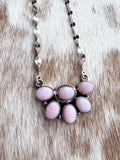 Pink Opal Necklace