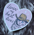 Livin' My Best Lives Sticker