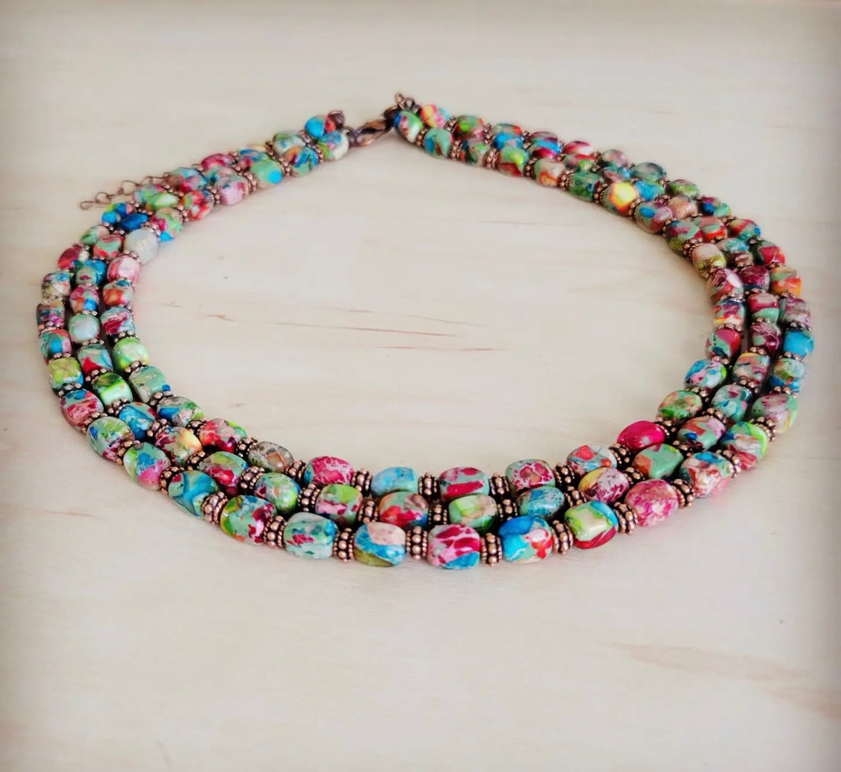 Hawaiian Regalite Layered Necklace