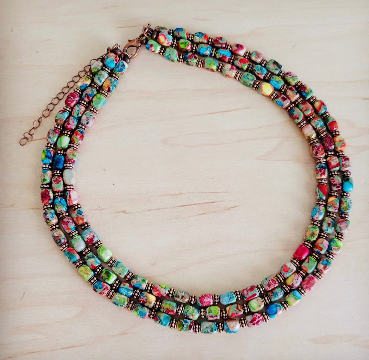 Hawaiian Regalite Layered Necklace