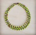 Lime Regalite Layered Necklace