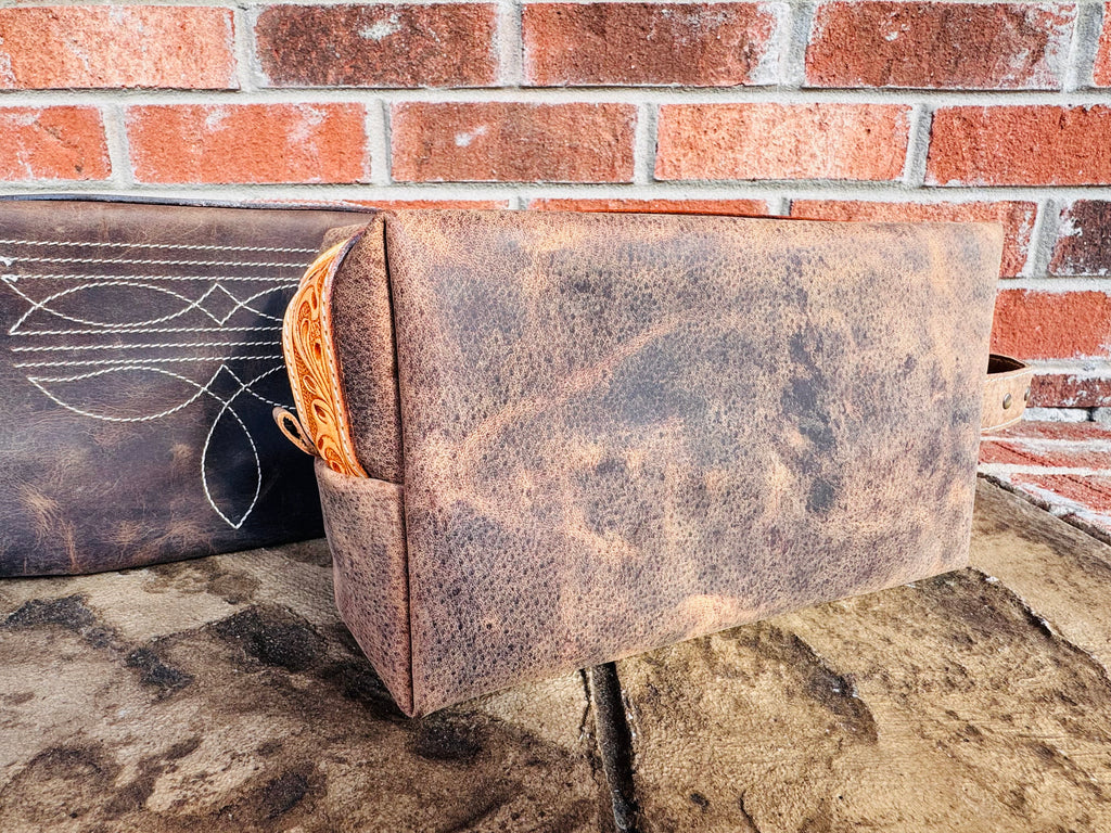 Boot Stitch Toiletry Bag