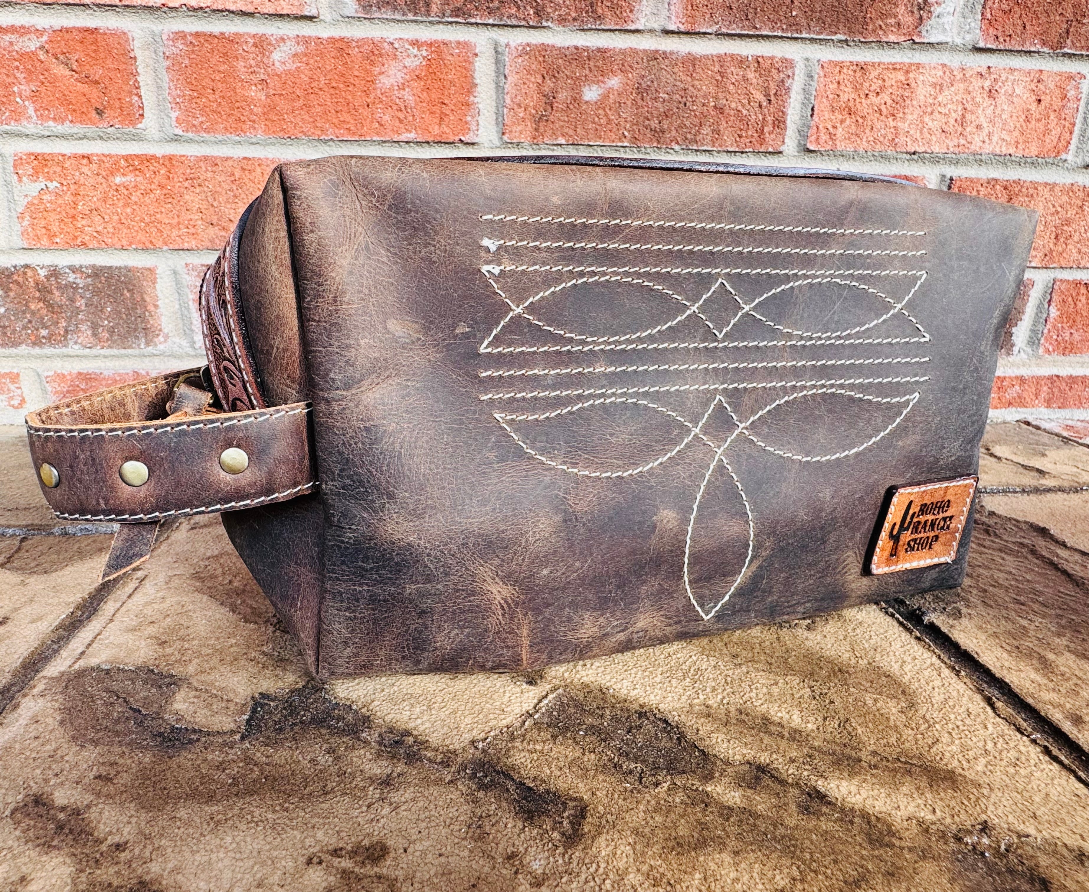 Boot Stitch Toiletry Bag