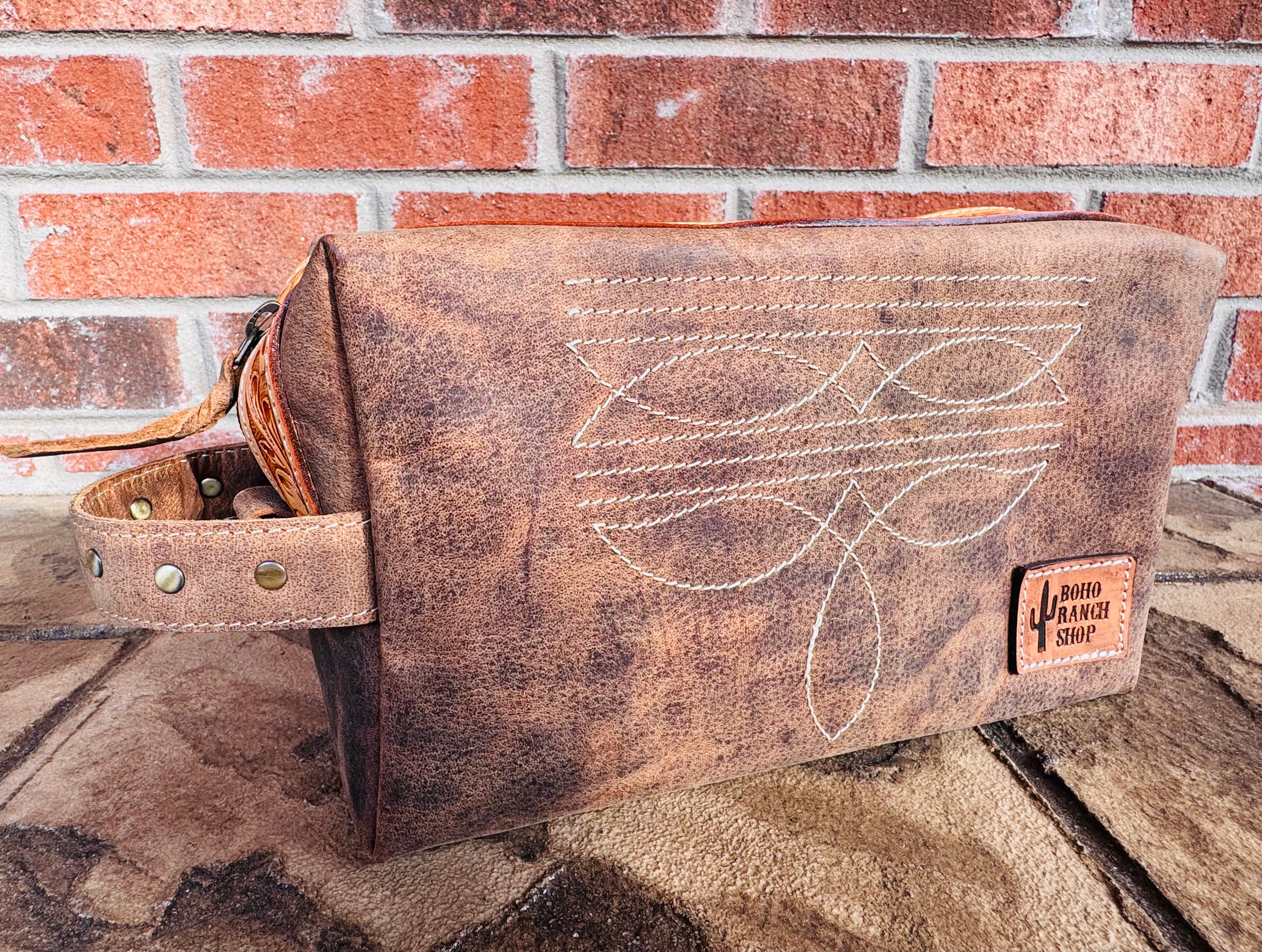 Boot Stitch Toiletry Bag
