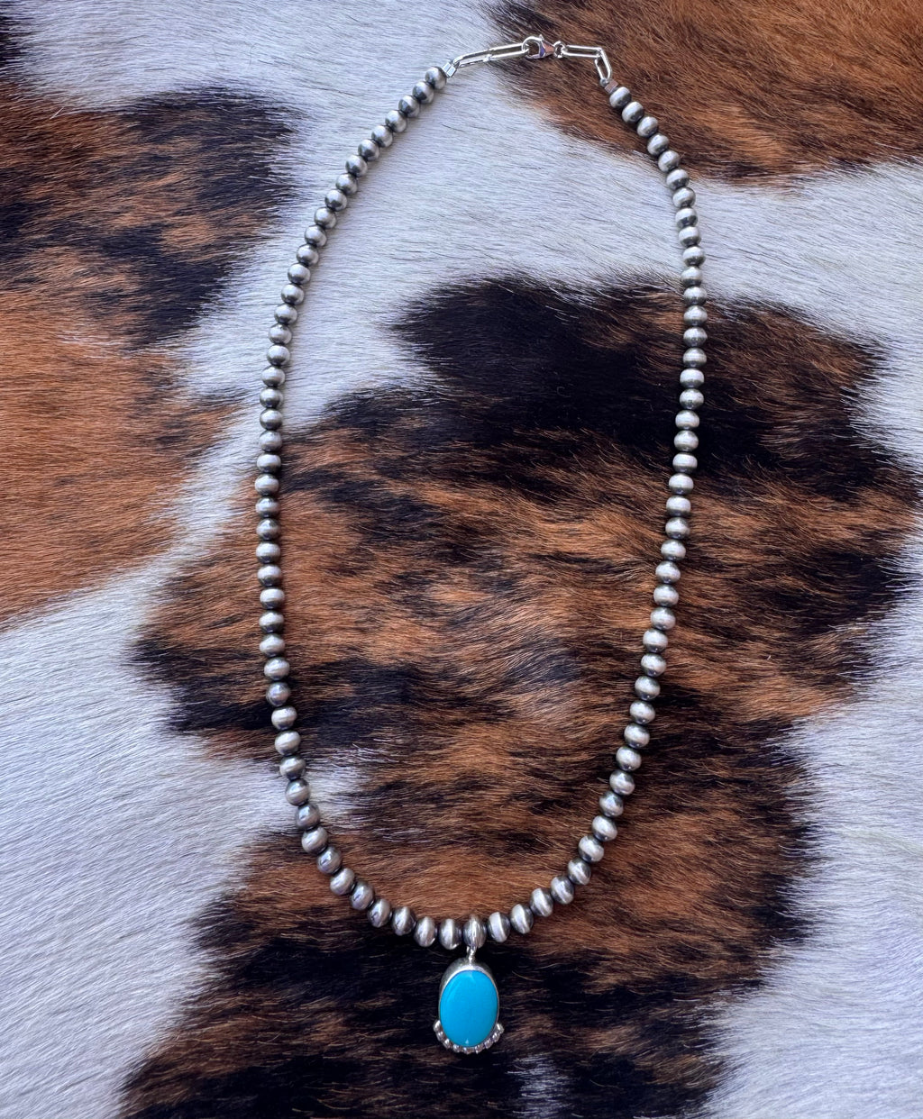 Turquoise Oval Pendent