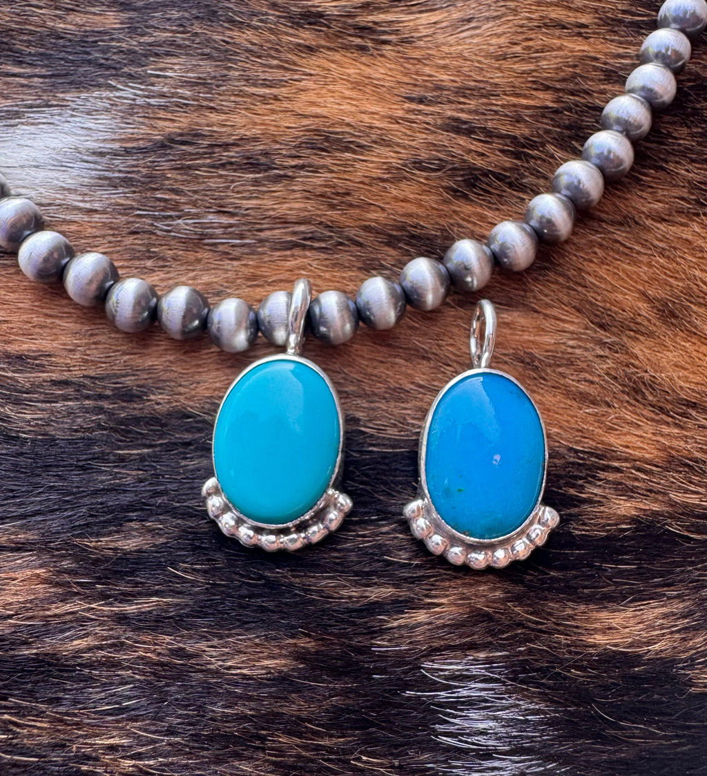 Turquoise Oval Pendent