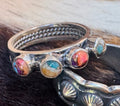 Spiney Turquoise Stud Ring