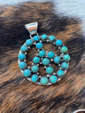 Turquoise Peace Pendant