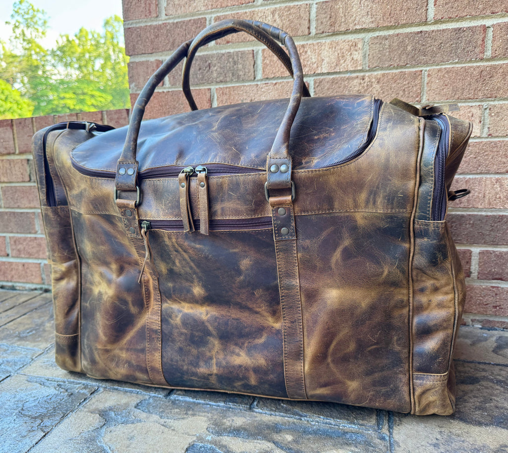 Leather Duffle Bag