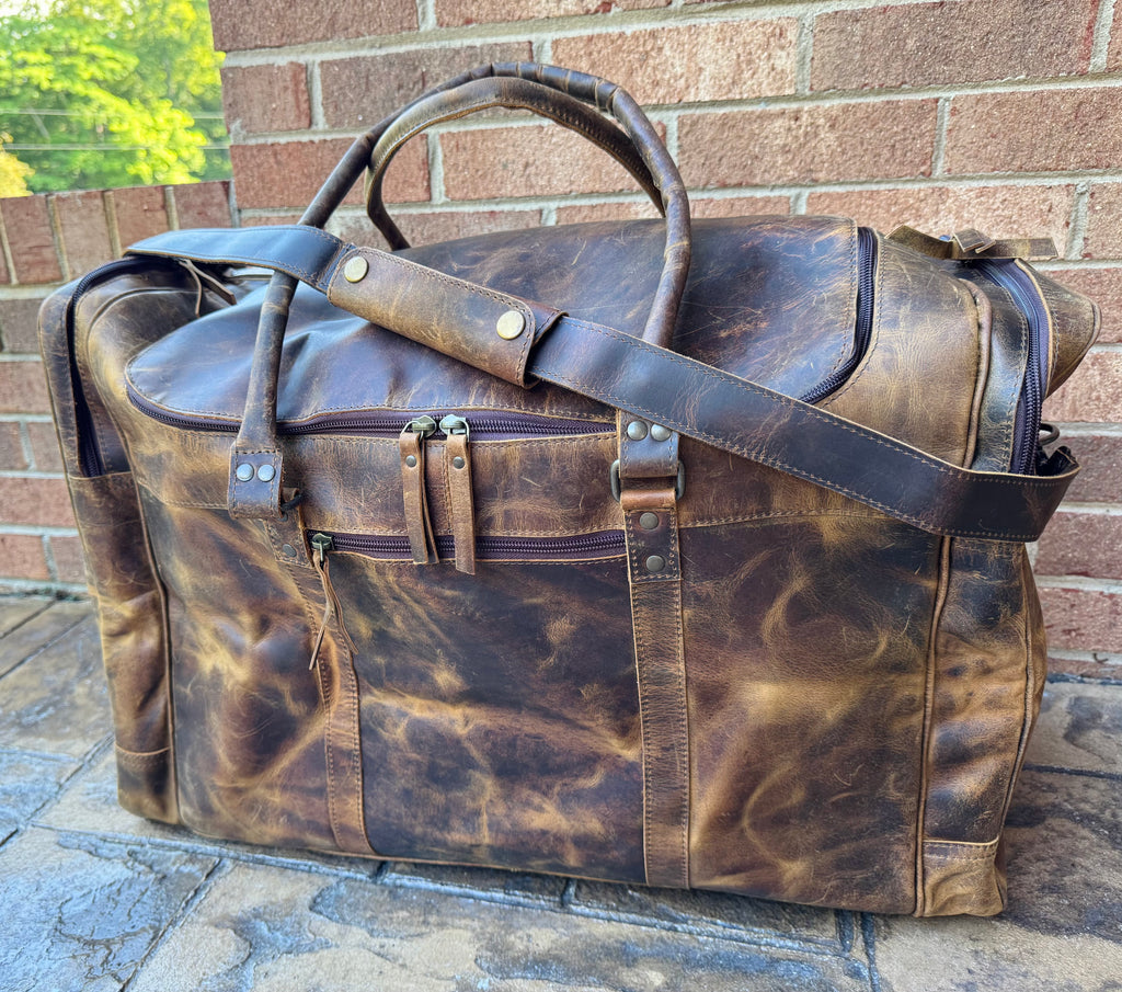 Leather Duffle Bag