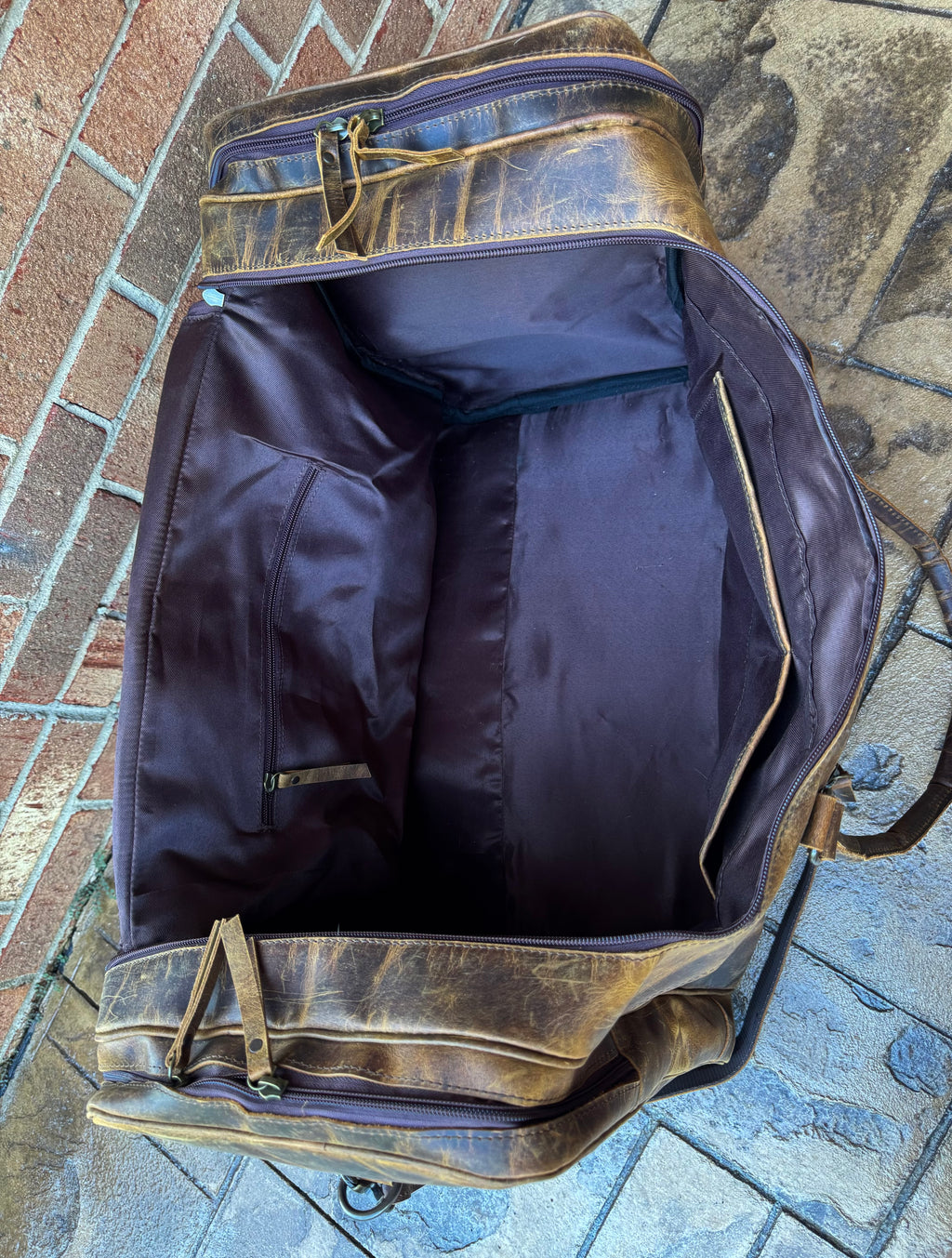 Leather Duffle Bag
