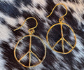 Peace Sign Earrings