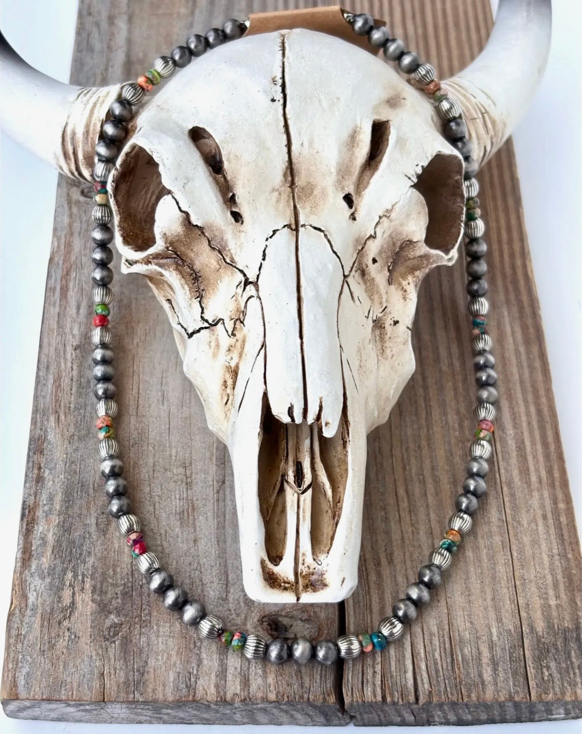 Navajo Pearl Inspired Necklace