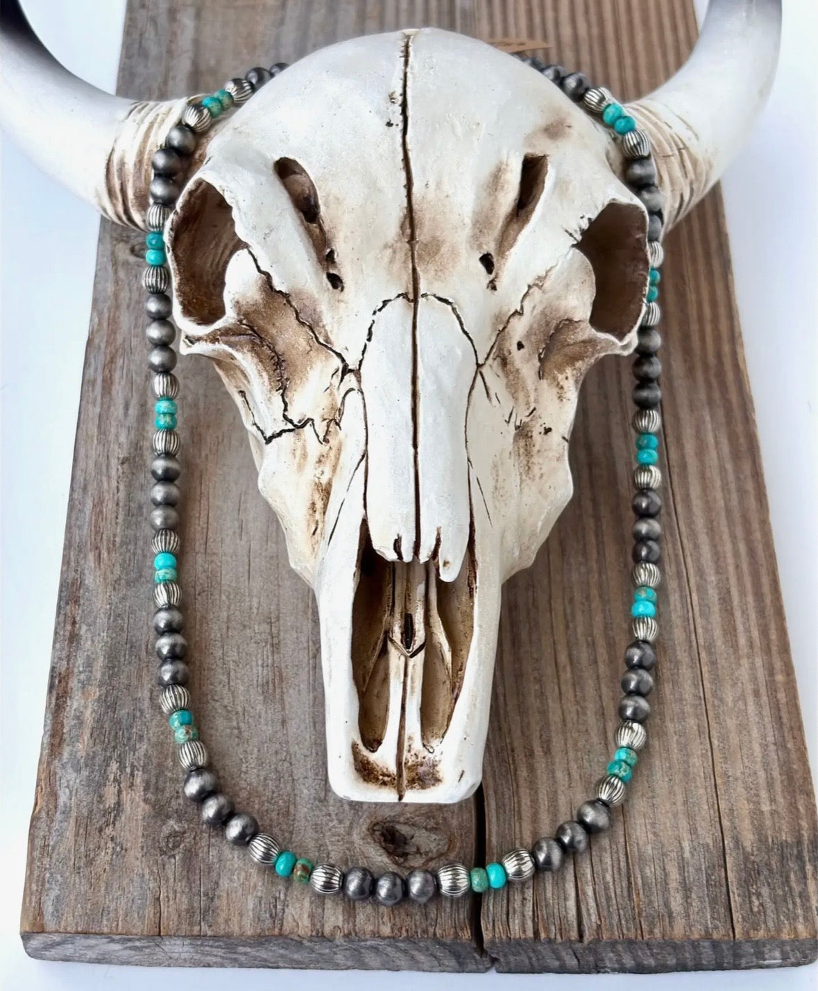 Navajo Pearl Inspired Necklace