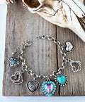 Heart Charm Bracelet