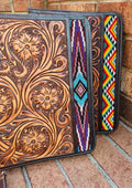 Tooled and Beaded Bible/Book Cover