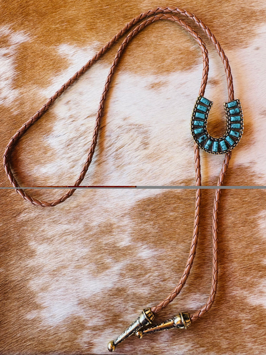 Horseshoe Bolo Tie/Necklace