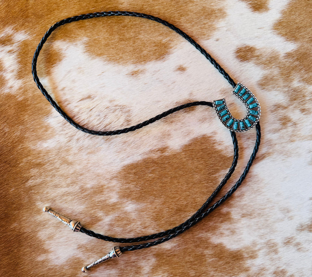 Horseshoe Bolo Tie/Necklace