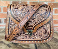 Western Legacy Tooled Leather Handbag