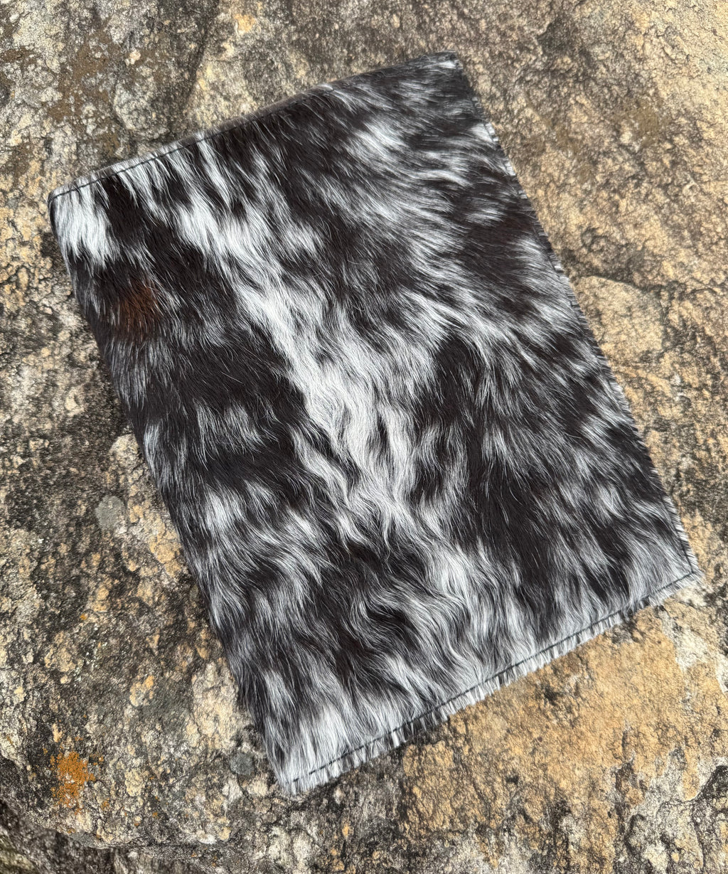 Cowhide Book Cover