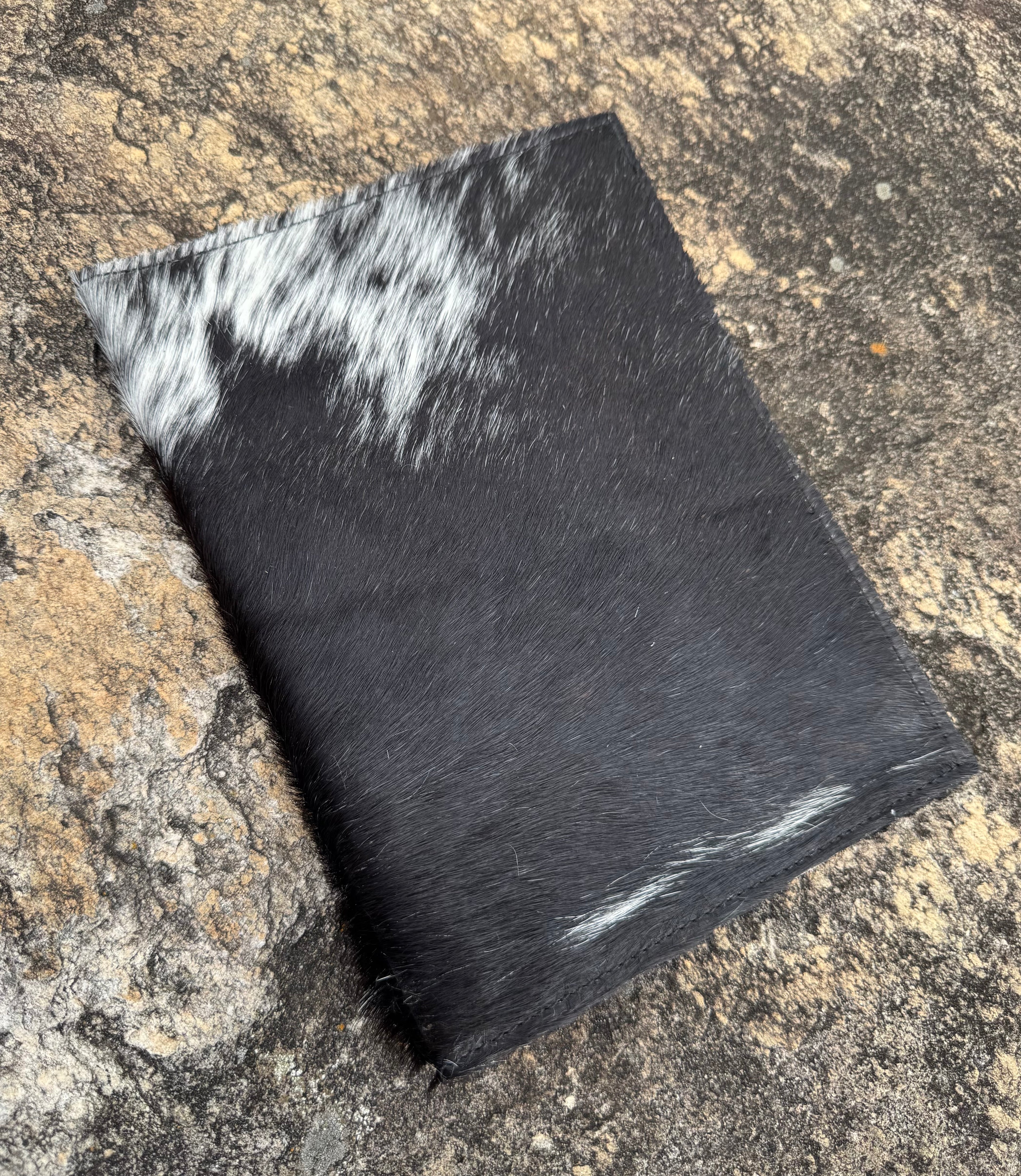 Cowhide Book Cover