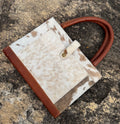 Cowhide Bible Cover Purse