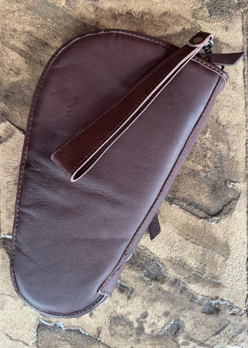 Tooled Leather And Cowhide Gun Carrying Case