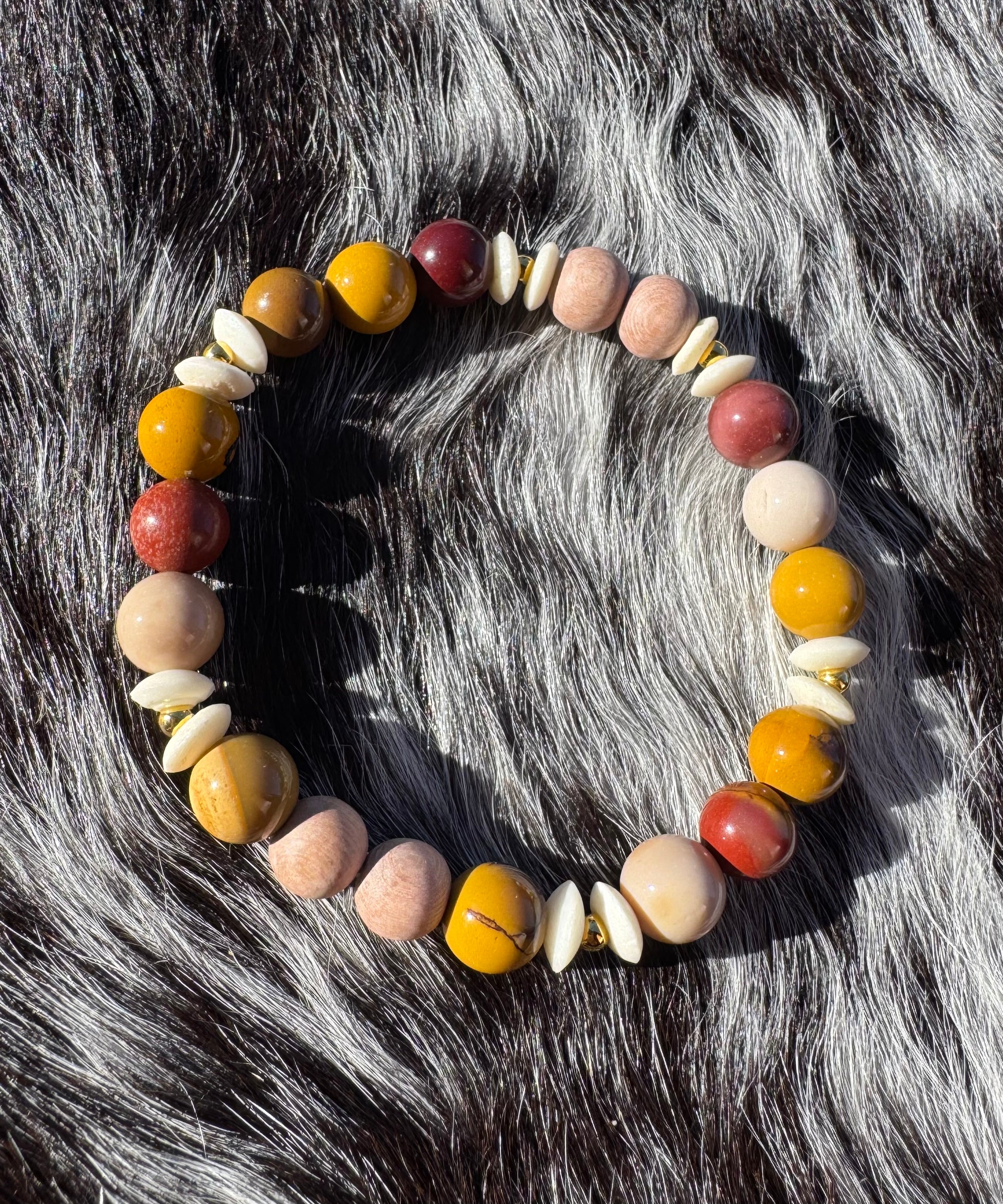 Mookaite Stone Bracelet