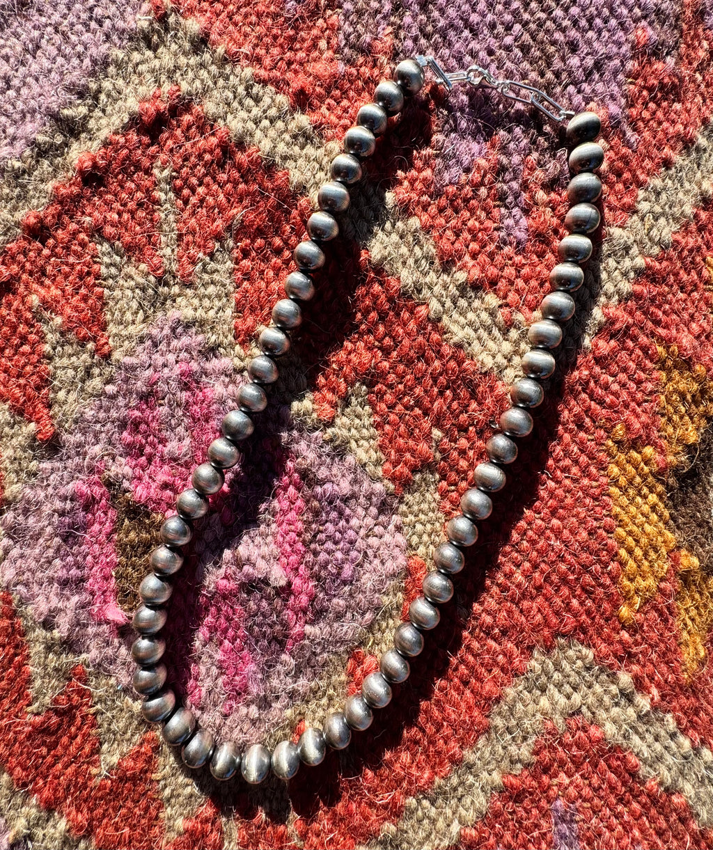 Navajo Strand Of Pearls Necklace