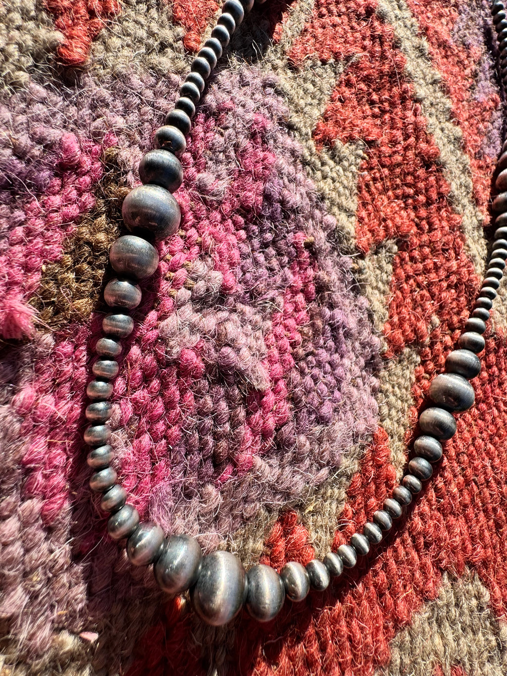 Graduated Navajo Pearl Necklace
