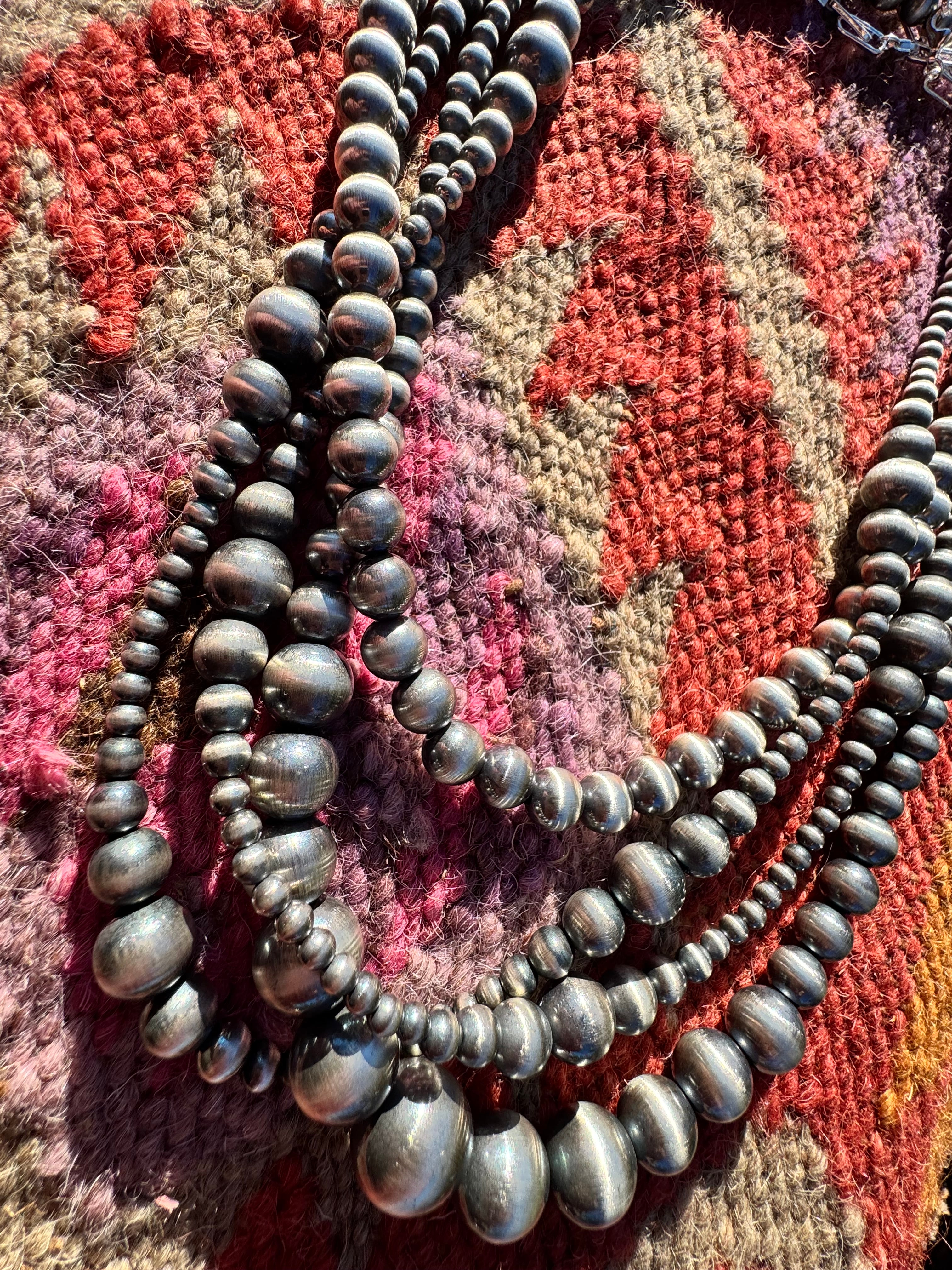 Navajo Strand Of Pearls Necklace