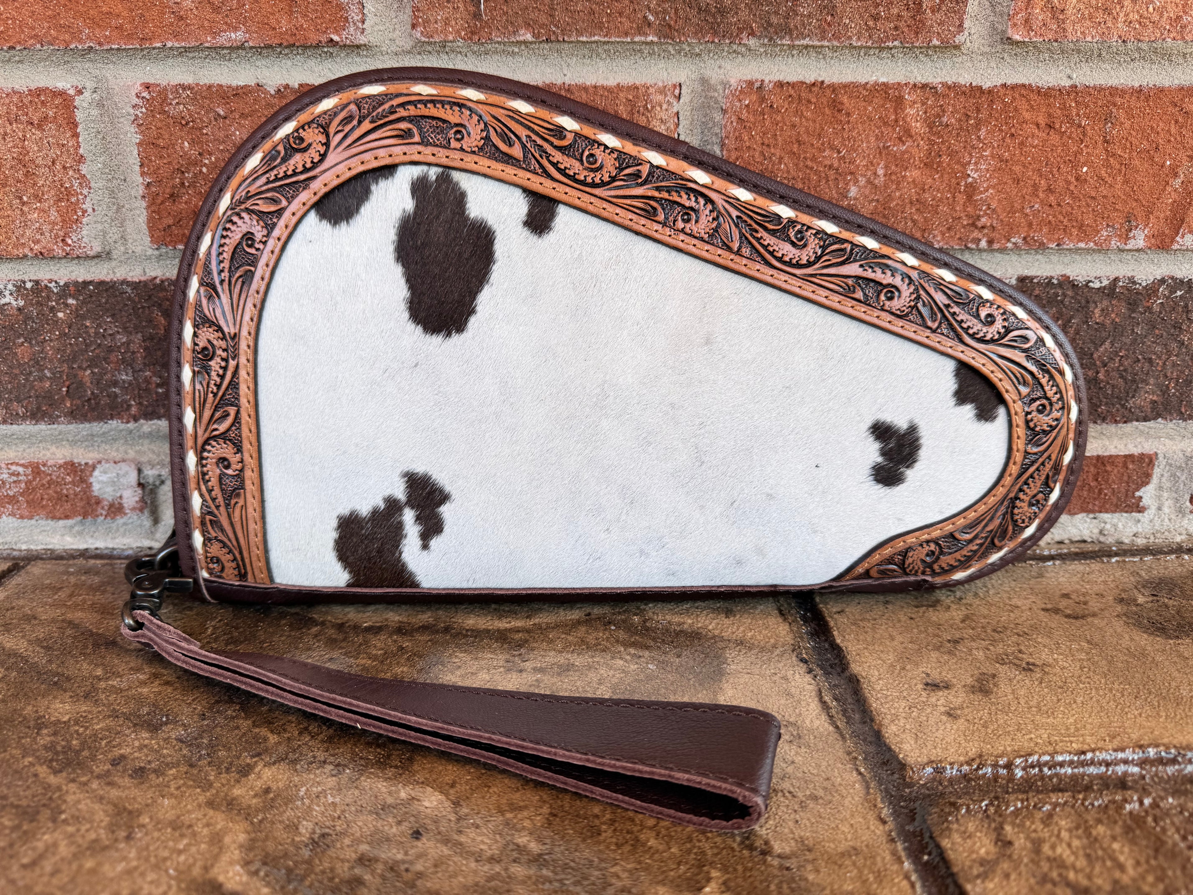 Cowhide Gun Carrying Case