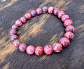 Pink Agate Bracelet