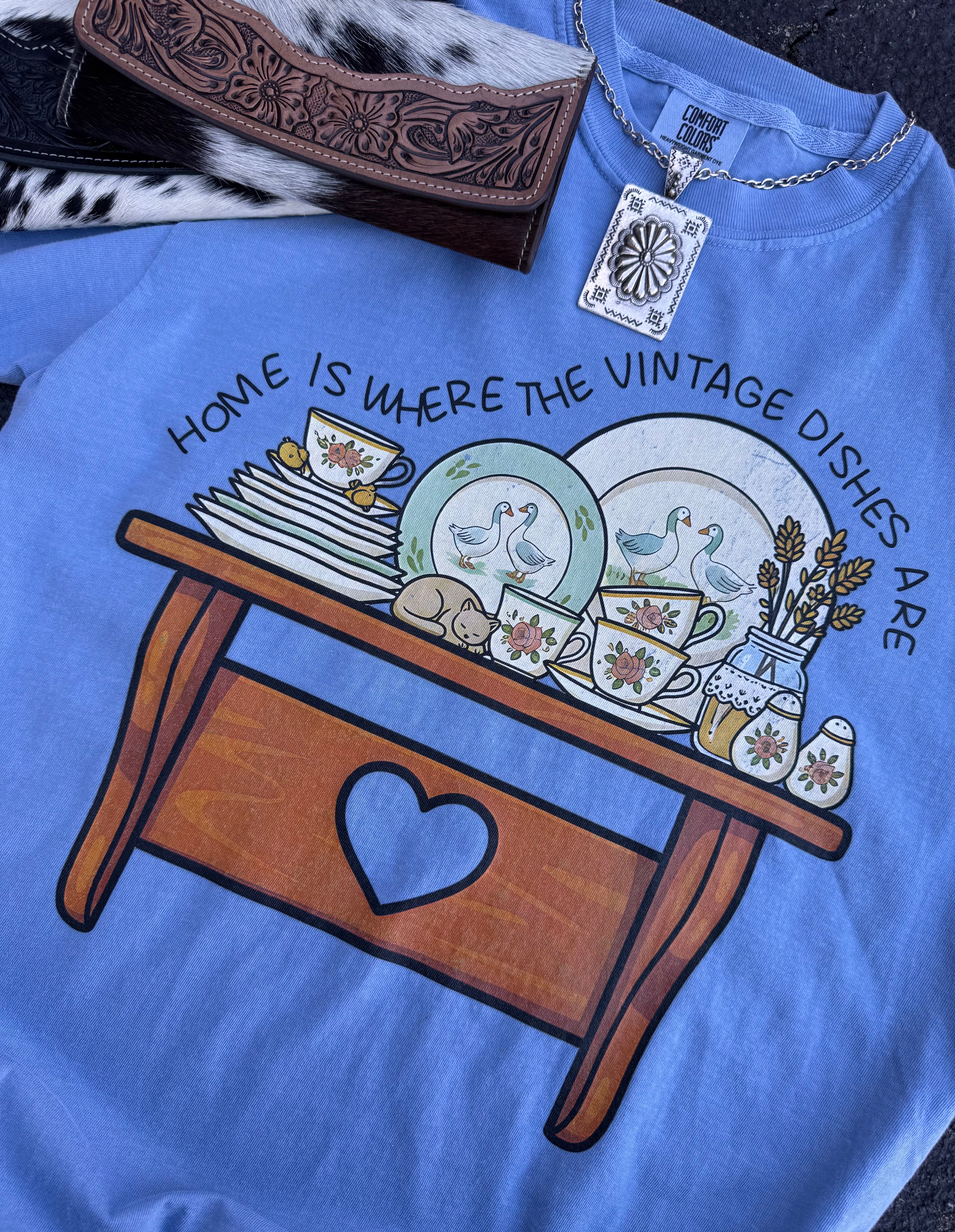 Vintage Dishes Tee
