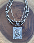 Concho Pendent Necklace