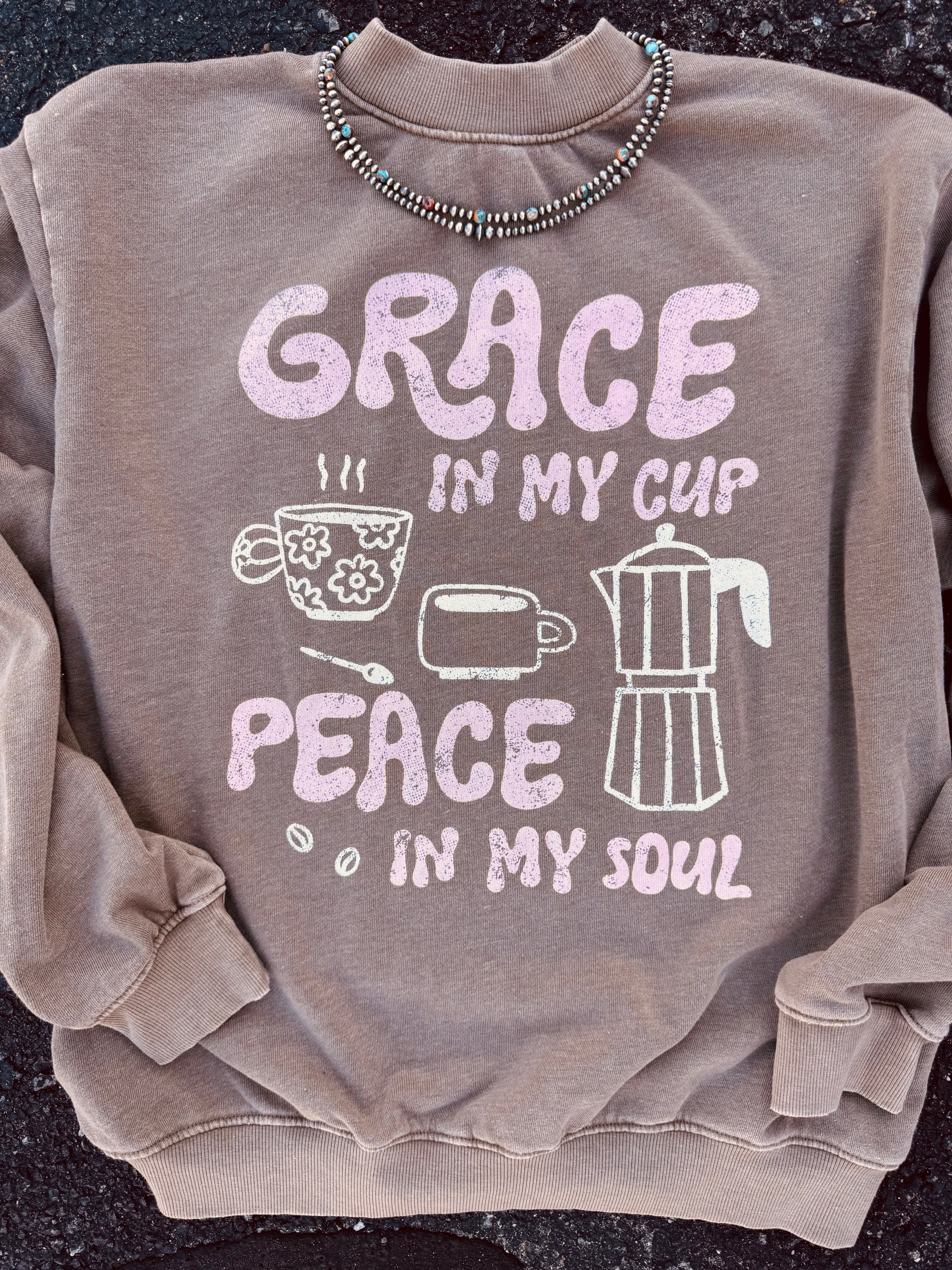 Grace In My Cup Sweatshirt