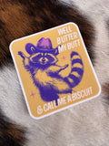 Butter My Butt Sticker