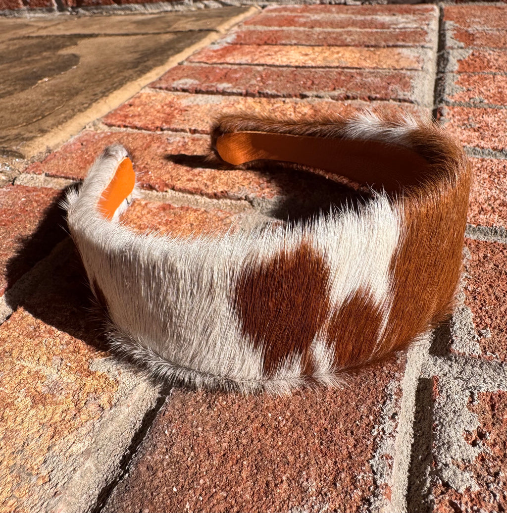 Cowhide Headband