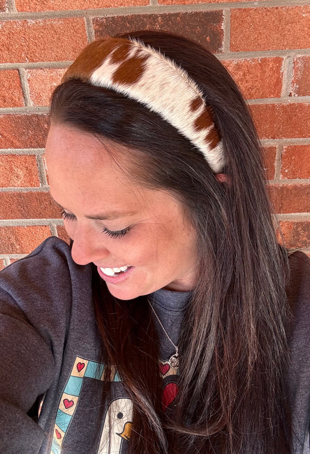 Cowhide Headband