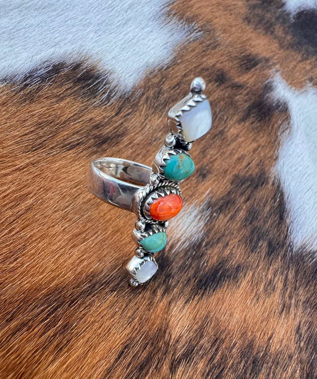 Spring Crawler Ring
