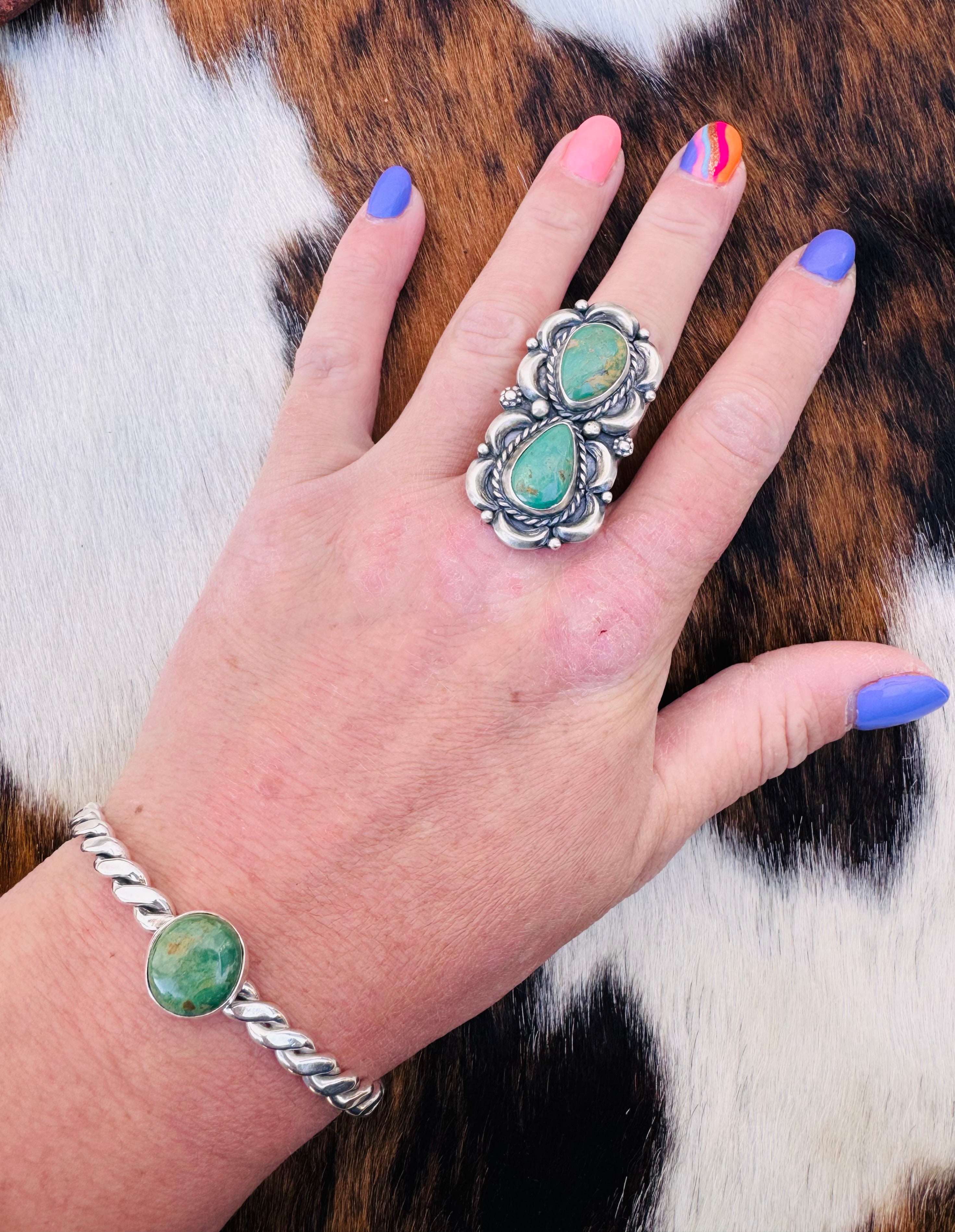Chunky Turquoise Ring