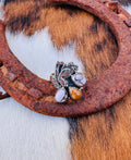 Gemstone Butterfly Ring