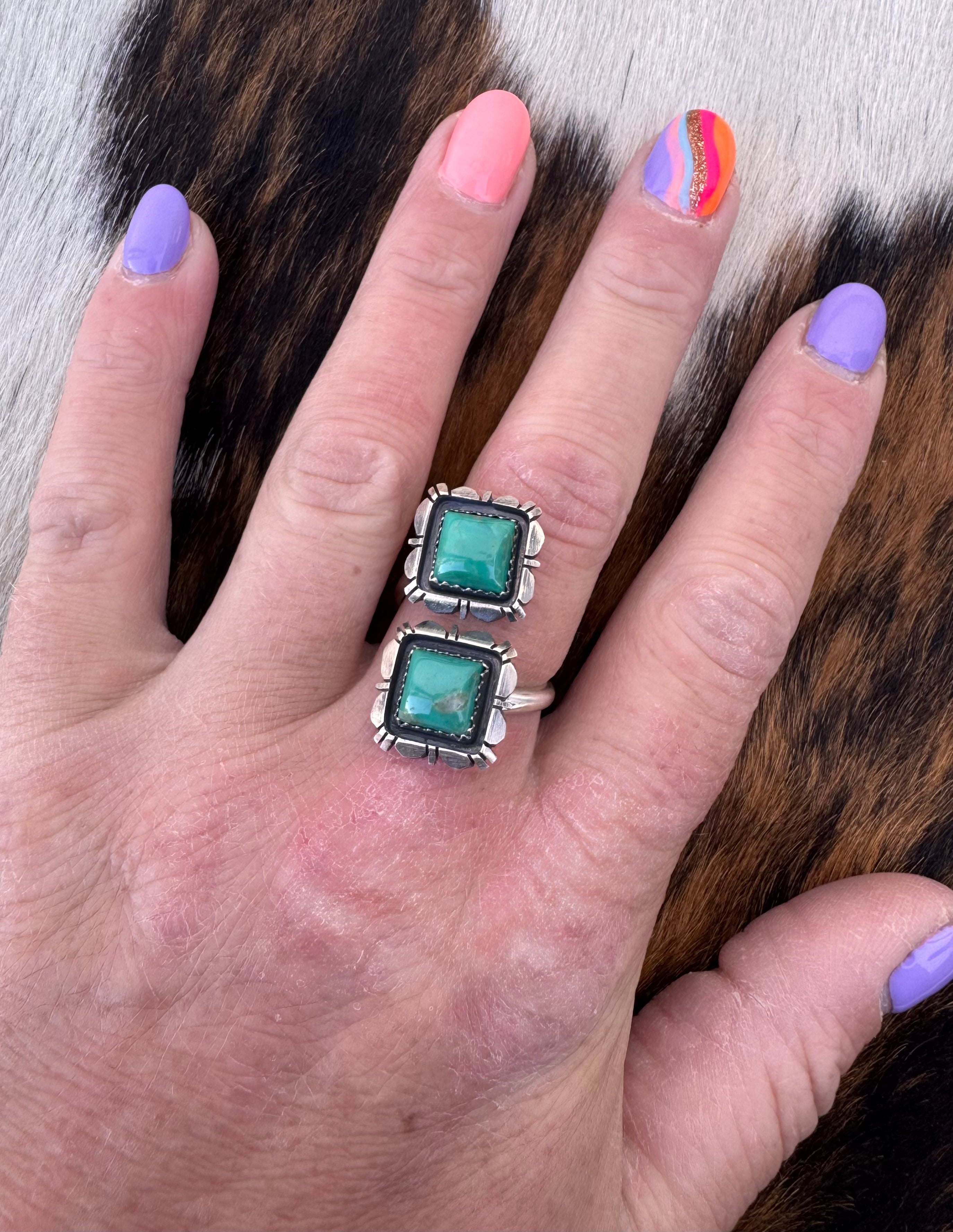 Turquoise Square Ring