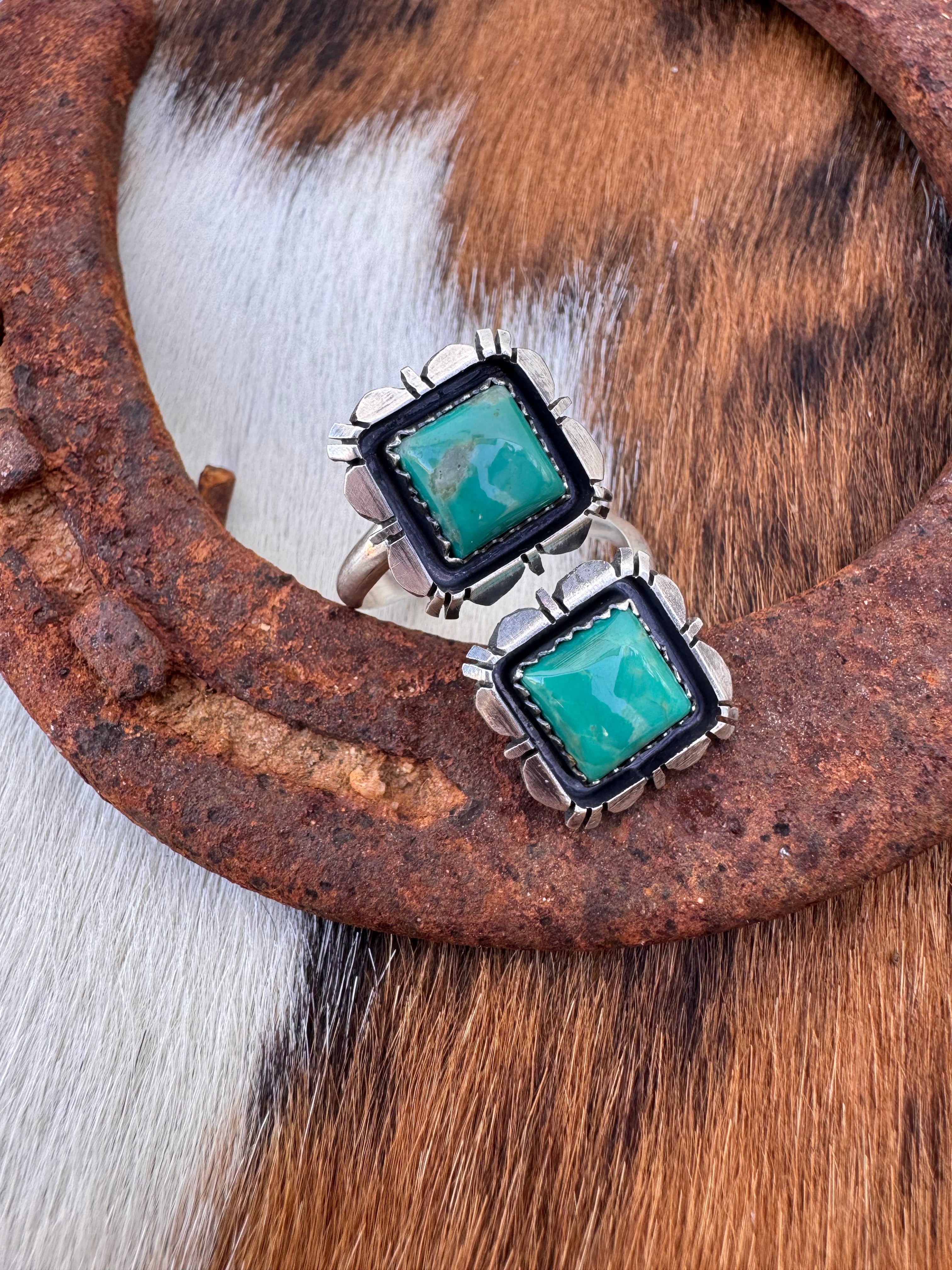 Turquoise Square Ring