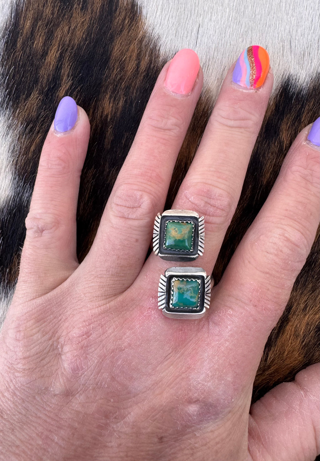 Turquoise Square Ring