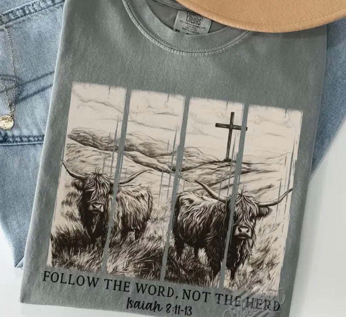 "Follow The Word, Not The Herd" Tee