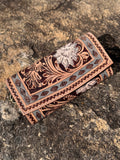 Stella Tooled Leather Wallet
